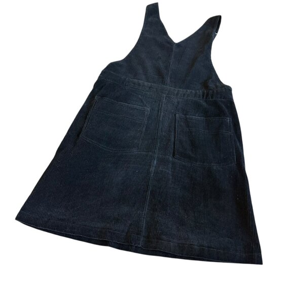 The Disney Store 101 Dalmatians Black Corduroy Overall Dress Retro Y2K 90s Small - Picture 12 of 12